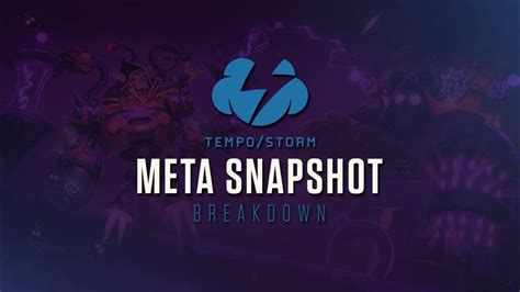 tempo storm meta snapshot